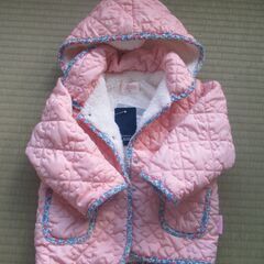 【ネット決済】新品☆　冬コート　ボア　女の子　80〜90