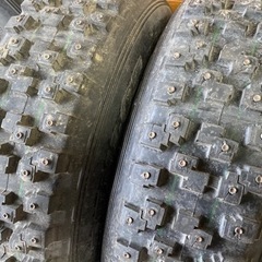 ダンロップ 51-R ★175/80R14★スパイクタイヤ 4本セット★フルピン★カップピン