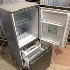 AQUAノンフロン冷凍冷蔵庫126L AQR-13H (S)形 2019年製 【i1-1103】