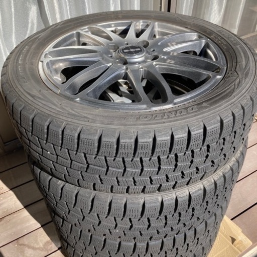 スタッドレスタイヤアルミホイール付165 60 R15 格安でお譲りします くるち 郡山のタイヤ ホイール の中古あげます 譲ります ジモティーで不用品の処分