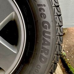 17インチ iceGUARDSUVG075スタッドレスとJeep純正ホイールセット