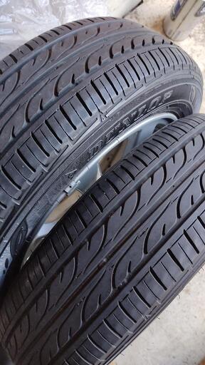 155/65R14 4本 タイヤ ホイール セット ダンロップ