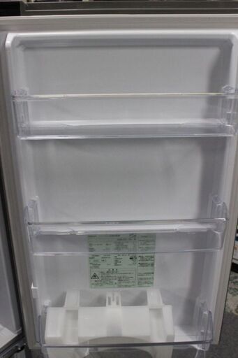 アクア 2ドア冷凍冷蔵庫 201L AQR-20J(S)ブラッシュシルバー アクア 2ドア冷凍冷蔵庫 201L AQR-20J(S)ブラッシュシルバー