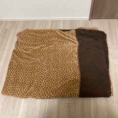 シングル用毛布の様な掛け布団カバー(取引中)