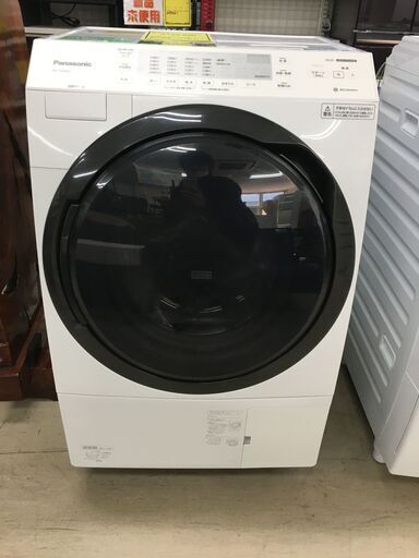 ドラム洗濯乾燥機　クリーニング済　パナソニック　NA-VX300AL　2019年製　洗濯容量 10kg  乾燥容量6 kg　乾燥　洗濯　Panasonic　高年式　ファミリータイプ　洗濯機