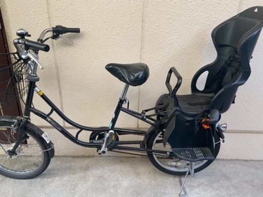 チャイルドシート付き自転車