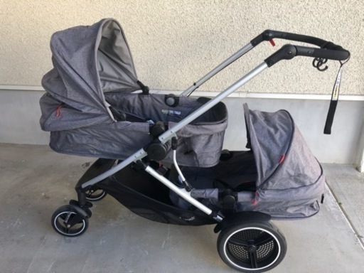 フィルアンドテッズ voyager 二人乗り ベビーカー 双子 レッド フィルアンドテッズ voyager 二人乗り ベビーカー 双子 レッド 2人乗り