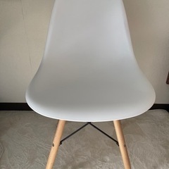 【ネット決済】チェア　椅子　ホワイト
