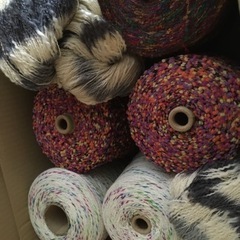 お取引中(^_^)】残糸_織物、編物用の糸いろいろ_
