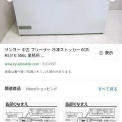 大型冷凍庫ストッカー175×70  520