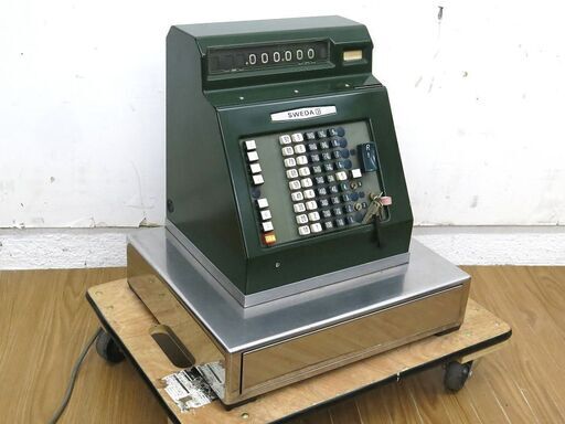 SWEDA 電動レジスタ MODEL46 スウェーデン製/レトロ・ビンテージ