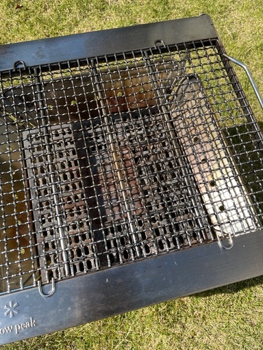 スノーピーク 焚き火台Lスターターセット+焼き網ProL+グリルブリッジL