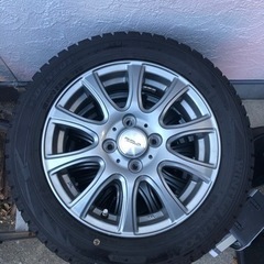 バリ山！　2020年製　スタッドレスタイヤ　155/65R14 軽自動車