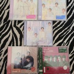 【ネット決済】SexyZone CD+DVD　新品未解決４枚　開封１枚