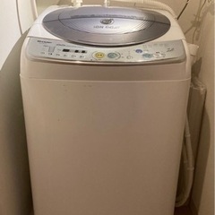 SHARP 洗濯乾燥機　イオンコート機能付　無料でお譲りします。