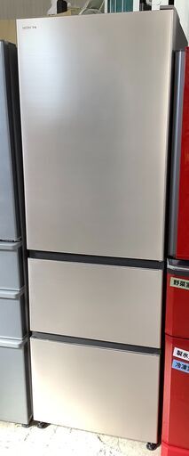 HITACHI/日立 3ドア冷蔵庫 375L R-V38KV(N) 2019年製【ユーズドユーズ名古屋天白店】J1164