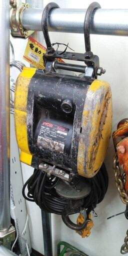 【ハンズクラフト安佐北店】リョービ　電動ウインチ　WIN-125A　中古