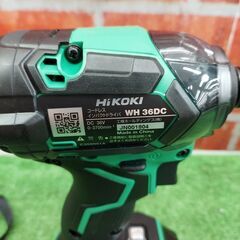 HiKOKI WH36DC(2XP) インパクトドライバー【リライズ野田愛宕店