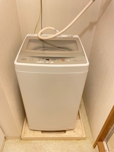 洗濯機　5kg 中古　2020年　ほぼ未使用　ES-GE60R