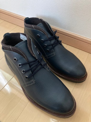 値下げ　新品　リアルレザー革靴　26.5cm