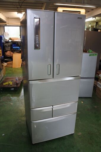 東芝 11年式 GR-D47F 471L 冷蔵庫 6ドア フレンチドア 自動製氷機能 エリア格安配達 11*3