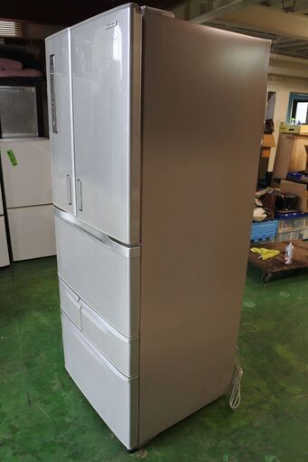 東芝 11年式 GR-D47F 471L 冷蔵庫 6ドア フレンチドア 自動製氷機能 エリア格安配達 11*3