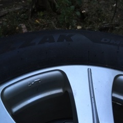 265/65R17 スタッドレス 4本ホイール付き