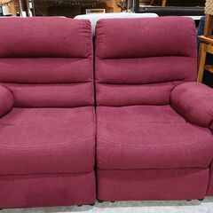 ニトリ｜BELIEVER3｜ビリーバー3｜ファブリック｜布張り｜2人掛電動リクライニングソファ