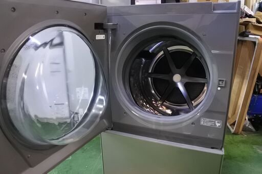 Panasonic 18年式 NA-VG2200L 10kg洗い 洗濯乾燥機 Cuble キューブル ファミリータイプ ステンレス調 エリア格安配達 11*3