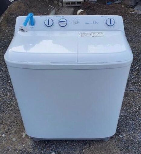 【超美品】２層式洗濯機　haier JW-W55E 43L 2017年製