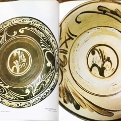 人間国宝　金城次郎　墨流皿揃　５枚 25932 人間国宝 金城次郎 五寸皿 KINJO Jiro – アート飛田