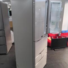 TOSHIBA　460L ガラストップ　冷凍冷蔵庫　2017年式　GR-K460FW