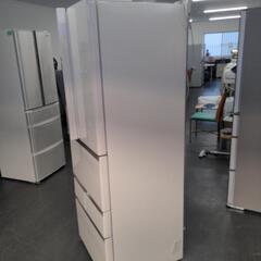 TOSHIBA　460L ガラストップ　冷凍冷蔵庫　2017年式　GR-K460FW