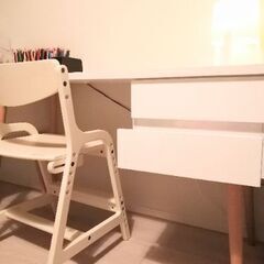 【ネット決済】【学習机と椅子をセットで☆】二組ございます！