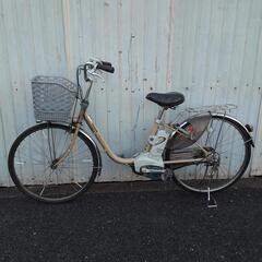 11-3電動アシスト自転車　パナソニックViVi EX　バッテリー　充電器　鍵1本付き　電動自転車