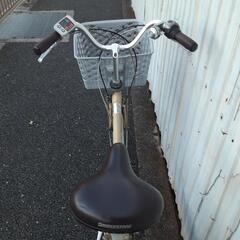 11-3電動アシスト自転車　パナソニックViVi EX　バッテリー　充電器　鍵1本付き　電動自転車