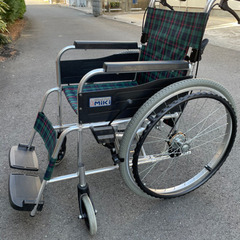【ネット決済・配送可】MIKI 車椅子　美品
