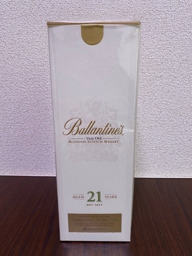 未開封 バランタイン21年 700ml