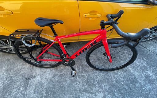総走行距離100㎞未満】トレック 人気の赤 希少 TREK Domane AL 4