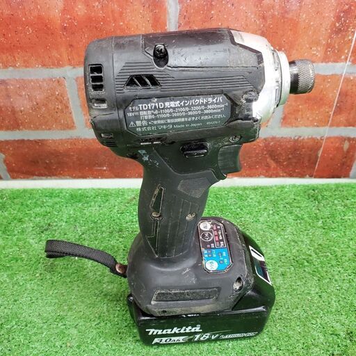 マキタ TD171D 充電式インパクトドライバー【野田愛宕店】【店頭取引