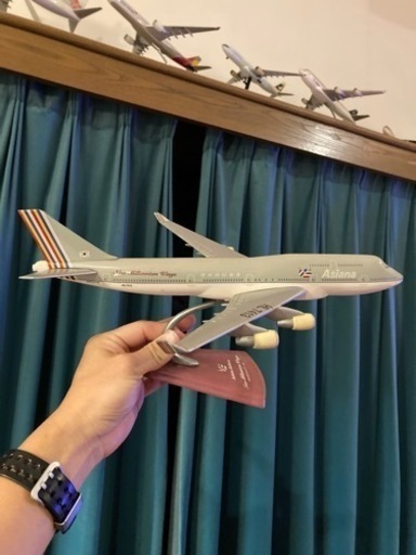 初期型　アシアナ航空プラモデル