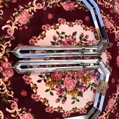 取引中、SALE！ミラーステー 角おこし デコトラ 美品？