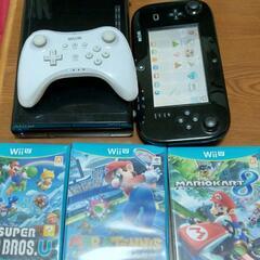 【ネット決済】Wii U本体とソフト３本セット