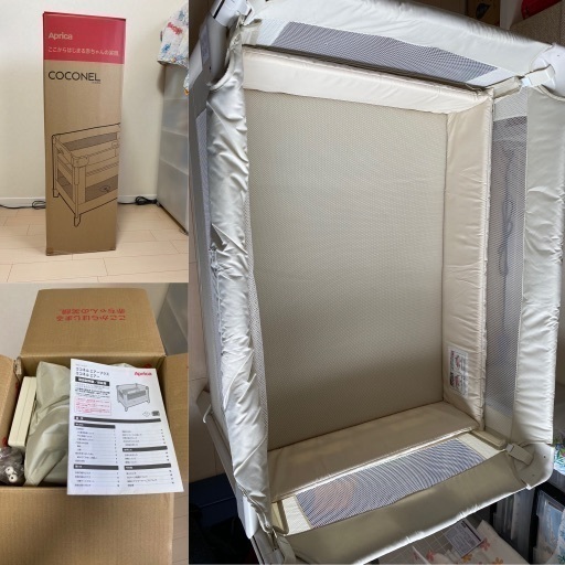 【値下げ】ココネルエアー＆マットレス(敷布団)・シーツ・防水シーツ付き(2020購入) 値下げ】ココネルエアー＆マットレス(敷布団)・シーツ・防水シーツ付き