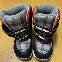 オシュコシュoshkosh スノーブーツ　冬靴　ベビー　14.0センチ