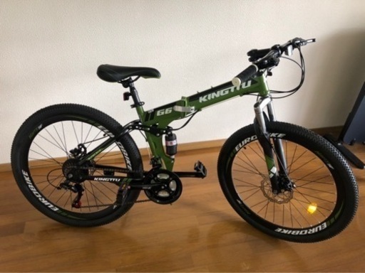 値下げします】試乗のみ 折り畳みマウンテンバイク - 自転車 