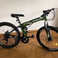 【値下げします】試乗のみ　折り畳みマウンテンバイク
