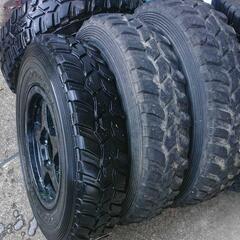 ジムニー用ホイールとグラントレックMT2タイヤ