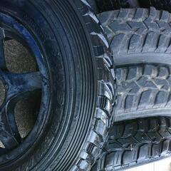 ジムニー用ホイールとグラントレックMT2タイヤ