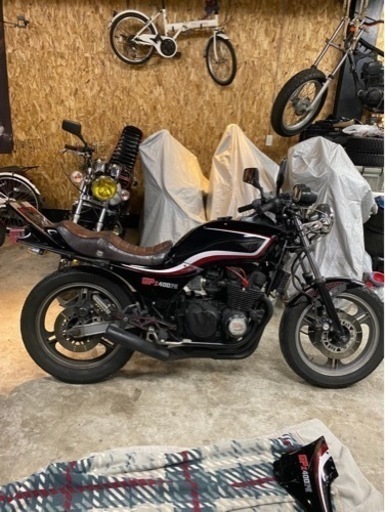 鹿児島市　GPZ400 塗装したばかり！ 鹿児島市 GPZ400 塗装したばかり！